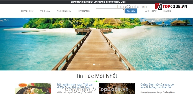 Web tin tức,Website du lịch,Website tin tức du lịch,Đồ án website tin tức,Website tin tức,Website tour du lịch