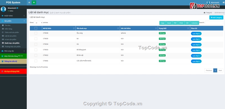 pos,quản lý kho,bán hàng,đồ án