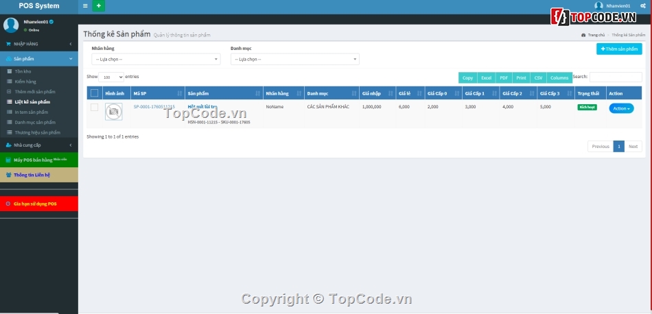 pos,quản lý kho,bán hàng,đồ án