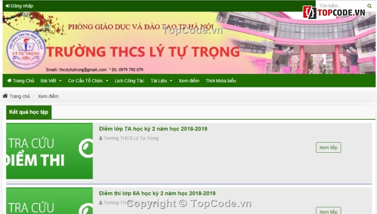 website trường học,web trường học,Website tin tức trường học,Website giới thiệu trường