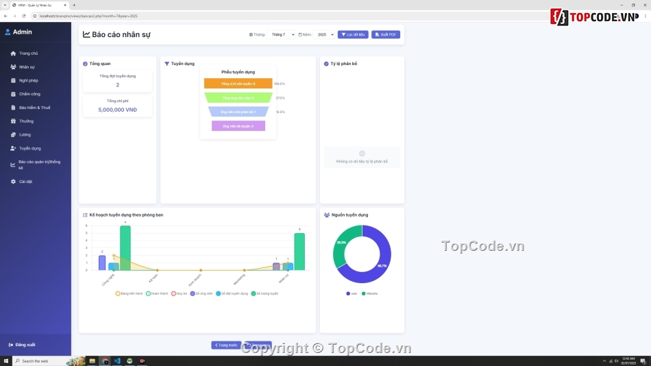 quản lý nhân sự,Đồ án quản lý nhân sự,Web quản lý nhân sự php mysql,đồ án quản lý nhân sự php mvc