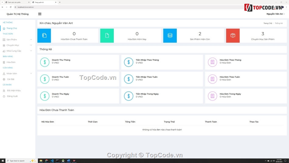 website có word,web quản lý siêu thị,web tích hợp thanh toán VietQR