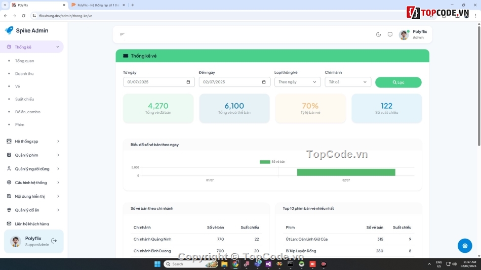 Đồ án bán vé xem phim,Đồ án web bán vé xem phim php,web bán vé xem phim php mysql,web php bán vé xem phim php