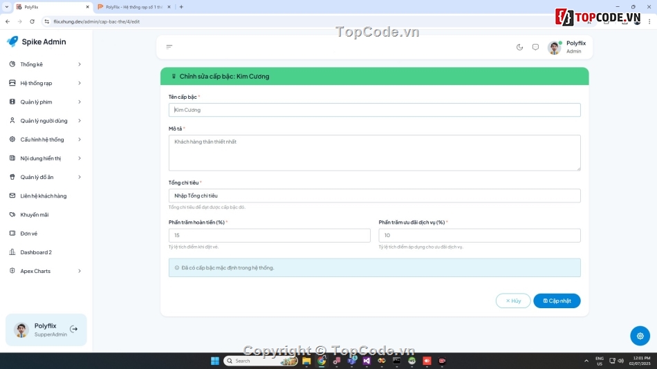 Đồ án bán vé xem phim,Đồ án web bán vé xem phim php,web bán vé xem phim php mysql,web php bán vé xem phim php