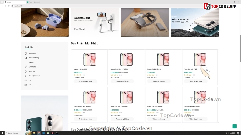 Đồ án tốt nghiệp bán hàng php mysql,đồ án tốt nghiệp php mvc,đồ án ecommerce bán hàng hay,đồ án bán hàng php laravel,e commerce,Đồ án