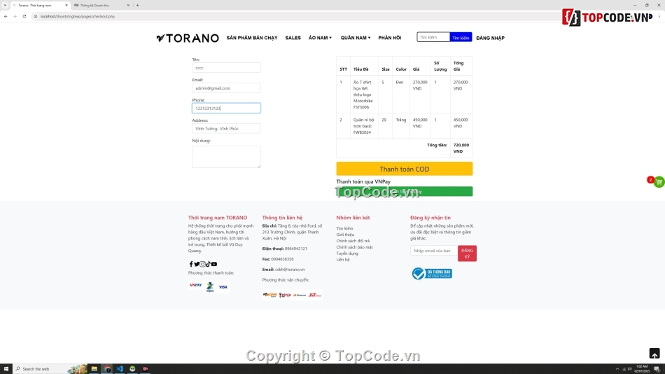 Đồ án thời trang php mysql,web bán đồ thời trang nam php mysql,web thời trang nam thanh toán online,web thời trang nam,web php mysql