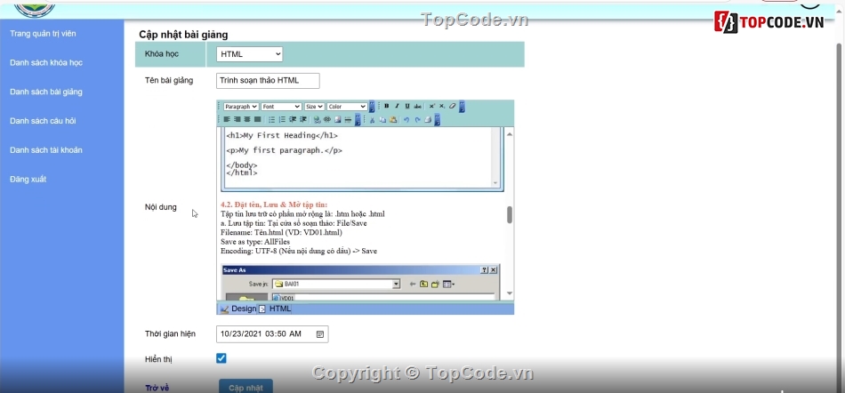 Code đồ án,Code phần mềm quản lý,học tập
