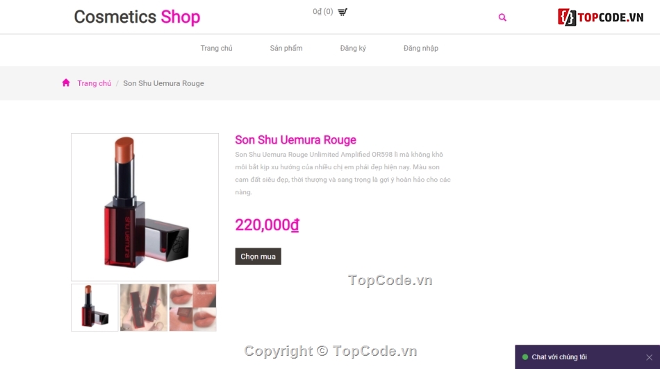 web bán mỹ phẩm,website mỹ phẩm,full code web mỹ phẩm,share code web mỹ phẩm
