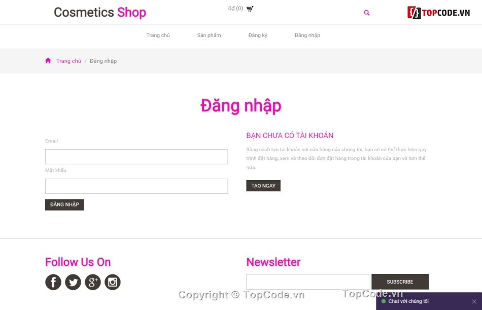 web bán mỹ phẩm,website mỹ phẩm,full code web mỹ phẩm,share code web mỹ phẩm