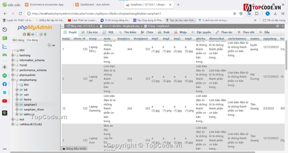 Đồ án,Đồ án web PHP,bán hàng PHP,website,website bán sản phẩm,website bán hàng php mysql