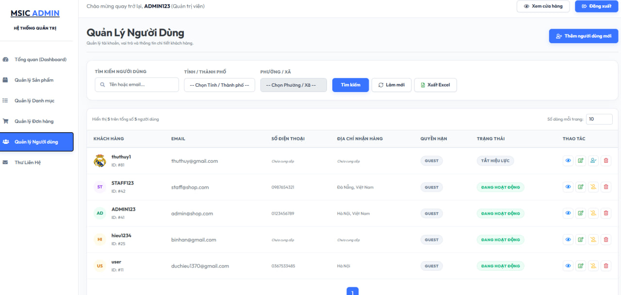 website bán quần áo,web bán điện thoại,java react