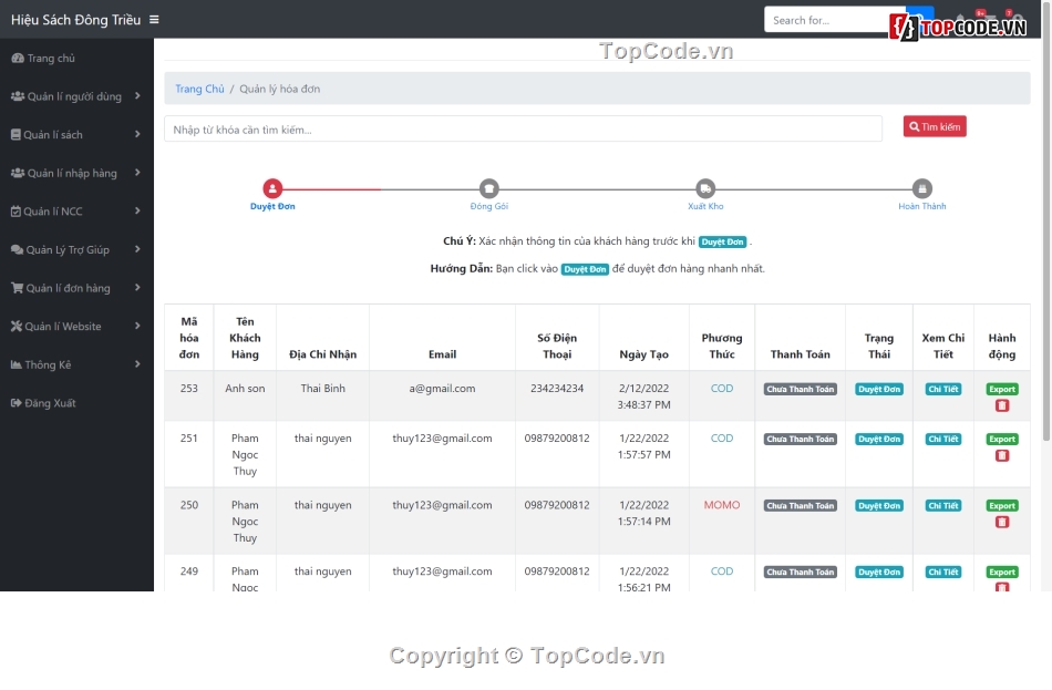 web bán sách,Đồ án website bán sách,Code website bán sách,Code asp Website bán sách