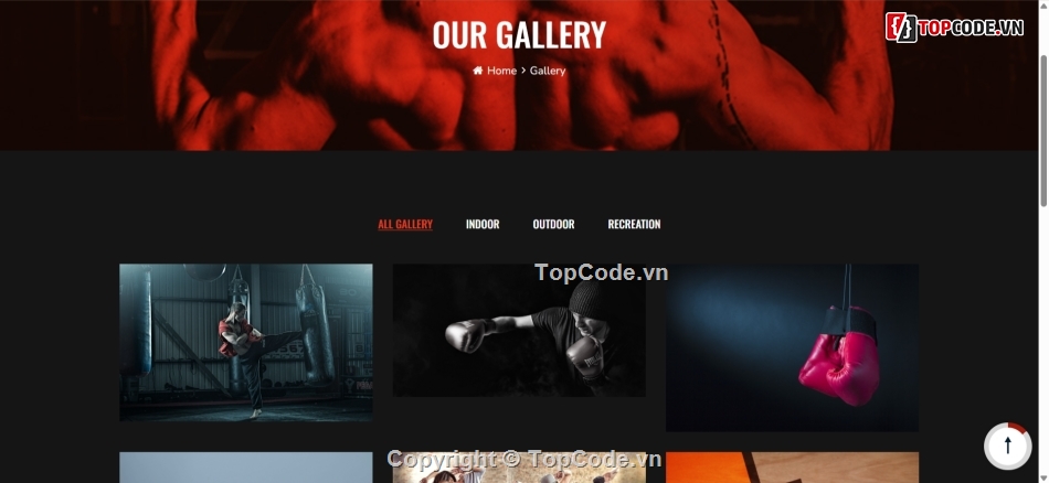 HTML CSS,template thể thao,đồ án template thể thao
