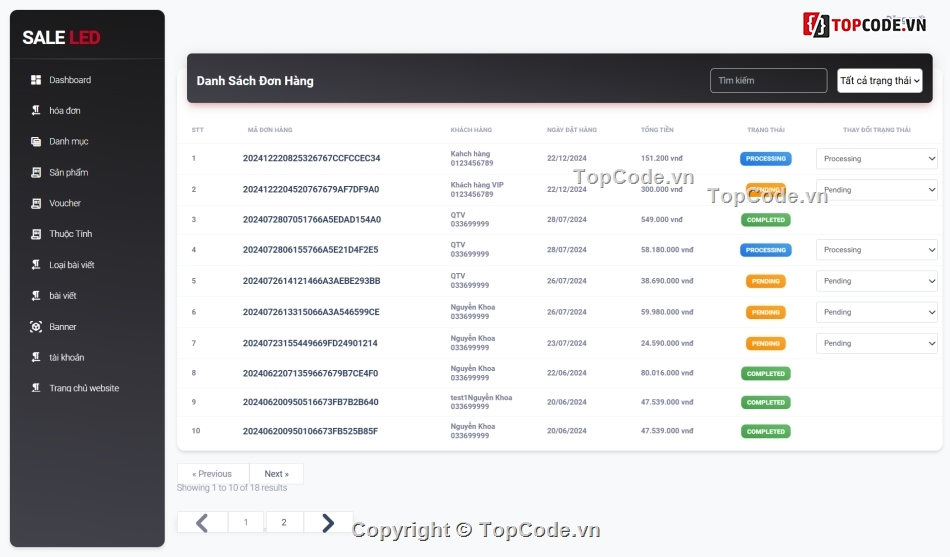 đồ án web php,quản lý bán hàng,Đồ án quản lý,Đồ án web bán hàng,web bán hàng thương mại