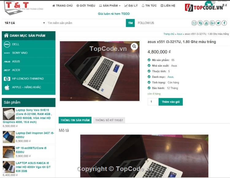 website bán máy tính,website bán laptop,web bán máy tính,website bán máy tính laptop,máy tính,đồ án web bán điện tử