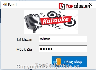 quản lý quán karaoke,C# quản lý quán karaoke,phần mềm quản lý quán karaoke c#