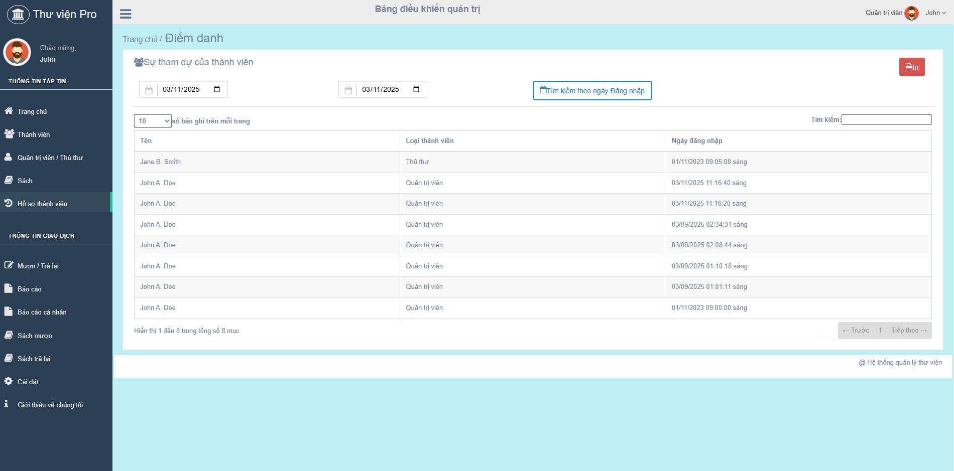 Hệ thống quản lý,PHP nâng cao,quản lý thư viện PHP