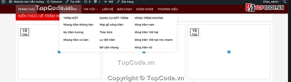 Code bán trầm hương chuẩn seo,Website bán trầm hương flatsome,Source code bán trầm hương chuẩn seo