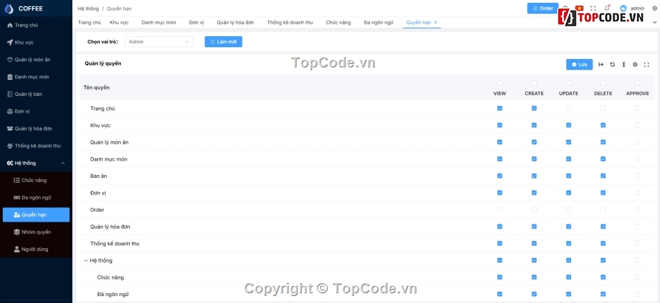 Web thiết kế,Full code Quản lý,Web Quản lý quán Cafe,code Web Quản lý quán Cafe