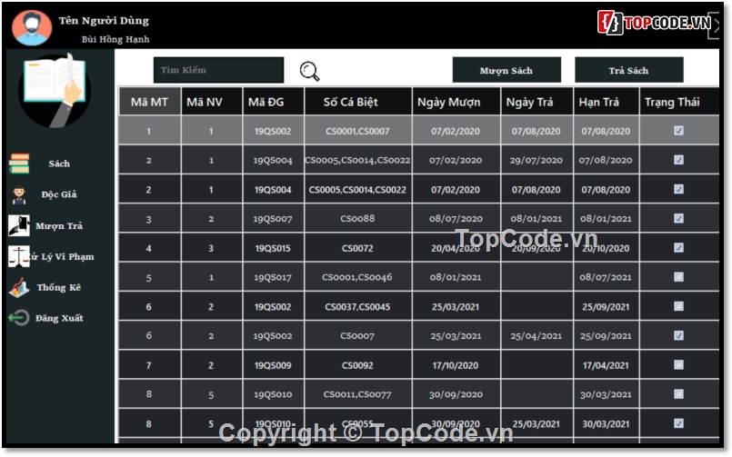 C# Quản lý thư viện,code quản lý thư viện C#,Full code Quản lý thư viện,C# quản lý thư viện,phần mềm thư viện C#,Code Quản lý thư viện C#