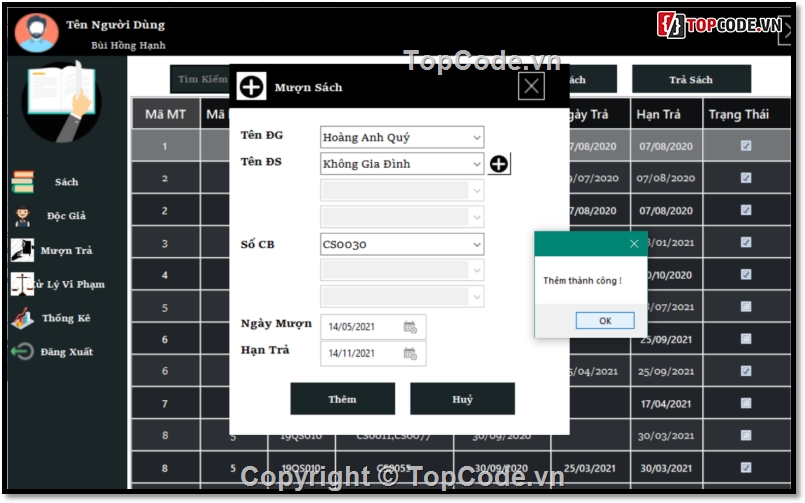 C# Quản lý thư viện,code quản lý thư viện C#,Full code Quản lý thư viện,C# quản lý thư viện,phần mềm thư viện C#,Code Quản lý thư viện C#