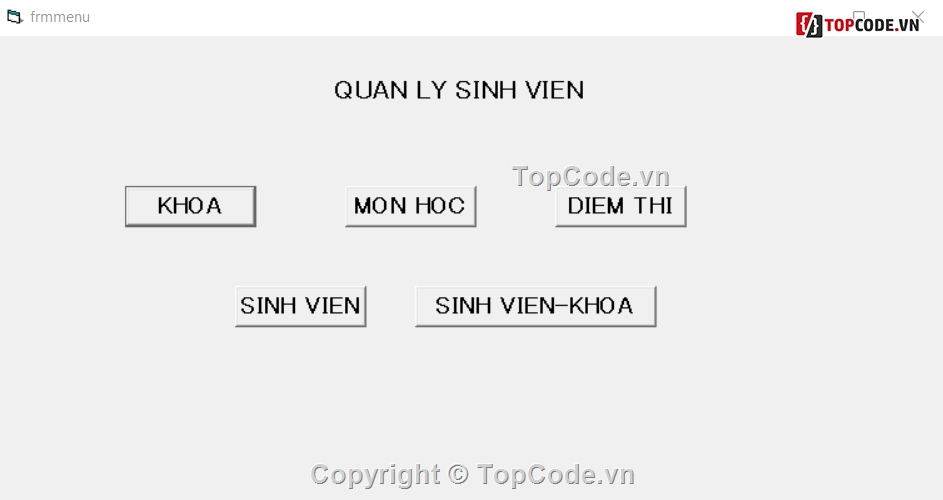 Quản lý sinh viên,Full code Quản lý,Visual Basic,code phần mềm quản lý,Phần mềm Quản lý