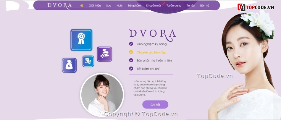 website dịch vụ,website giới thiệu dịch vụ SPA,website thương mại,Website dịch vụ SPA,Code PHP website giới thiệu dịch vụ,full code website php spa làm đẹp