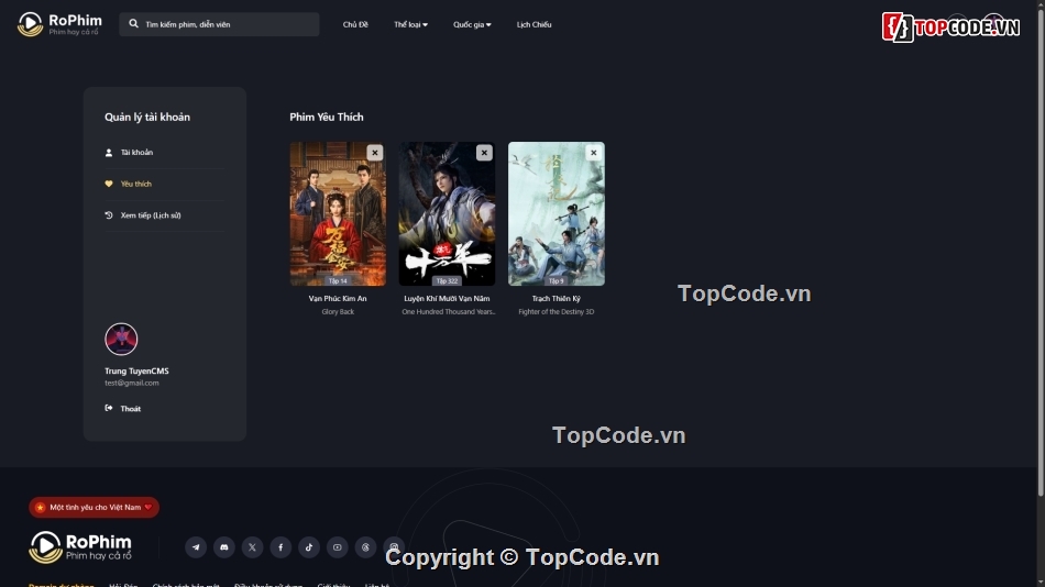 website phim PHP,share code rophim,share code web xem phim,rophim,share code rophim laravel,laravel