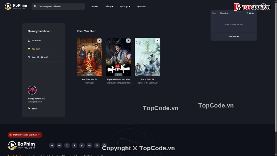 website phim PHP,share code rophim,share code web xem phim,rophim,share code rophim laravel,laravel