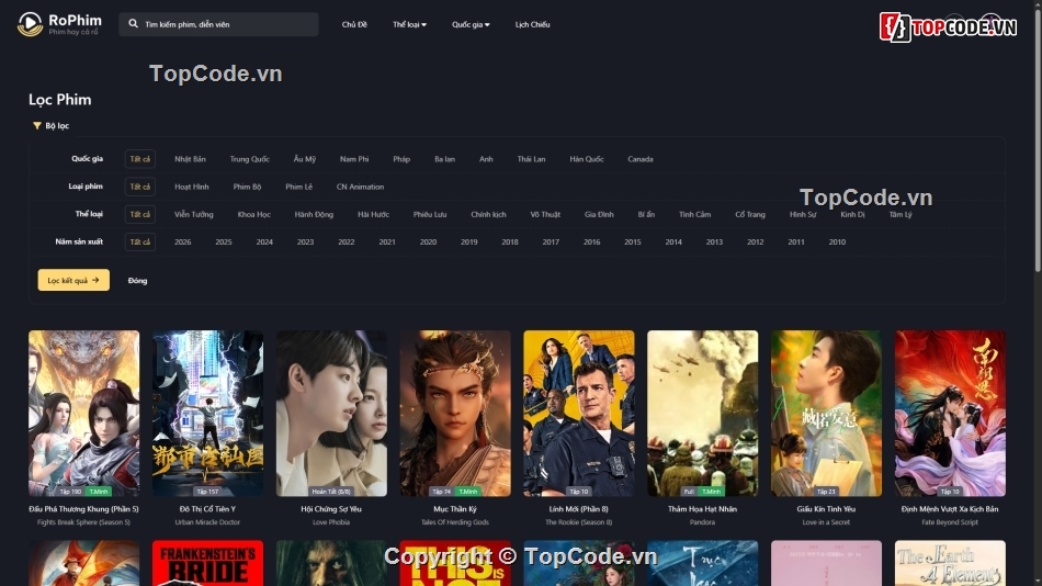 website phim PHP,share code rophim,share code web xem phim,rophim,share code rophim laravel,laravel