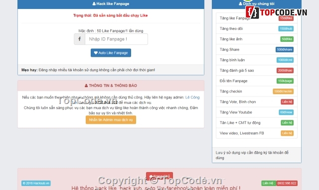 hacklike.com.vn,share full code,hack like,hack share,code hack sub,website Hacklike