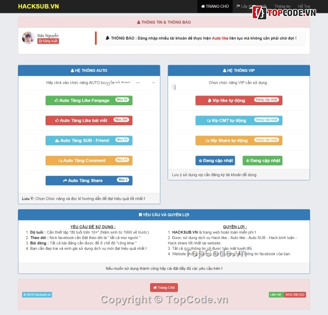 hacklike.com.vn,share full code,hack like,hack share,code hack sub,website Hacklike