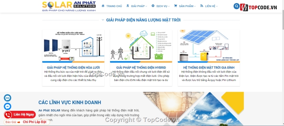 Source code web,code web năng lượng mặt trời,Source code điện năng lượng mặt trời