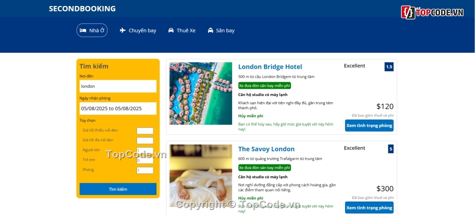 code web,Full code Quản lý khách sạn,Quản lý khách sạn,Thanh toán VNpay