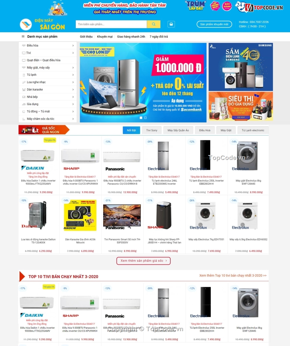 công nghệ,điện máy,web shop,web siêu thị,web công nghệ