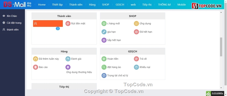 Code Thương Mại,Bán hàng giống lazada,quản lý