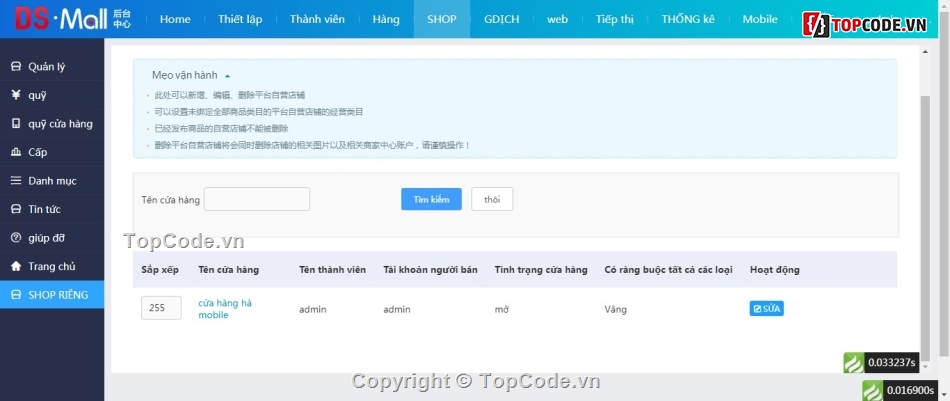 Code Thương Mại,Bán hàng giống lazada,quản lý