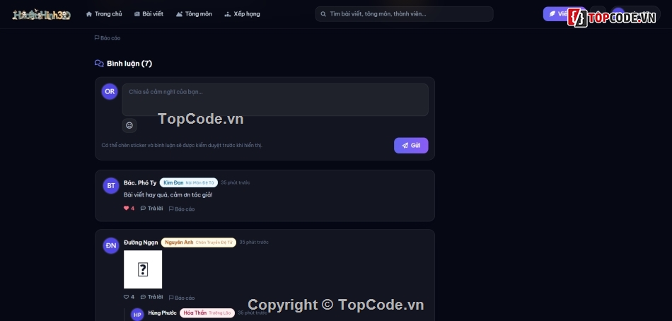 code web tin tức,code web tự động,thanh toán,web tin tức anime hoạt hình 3d
