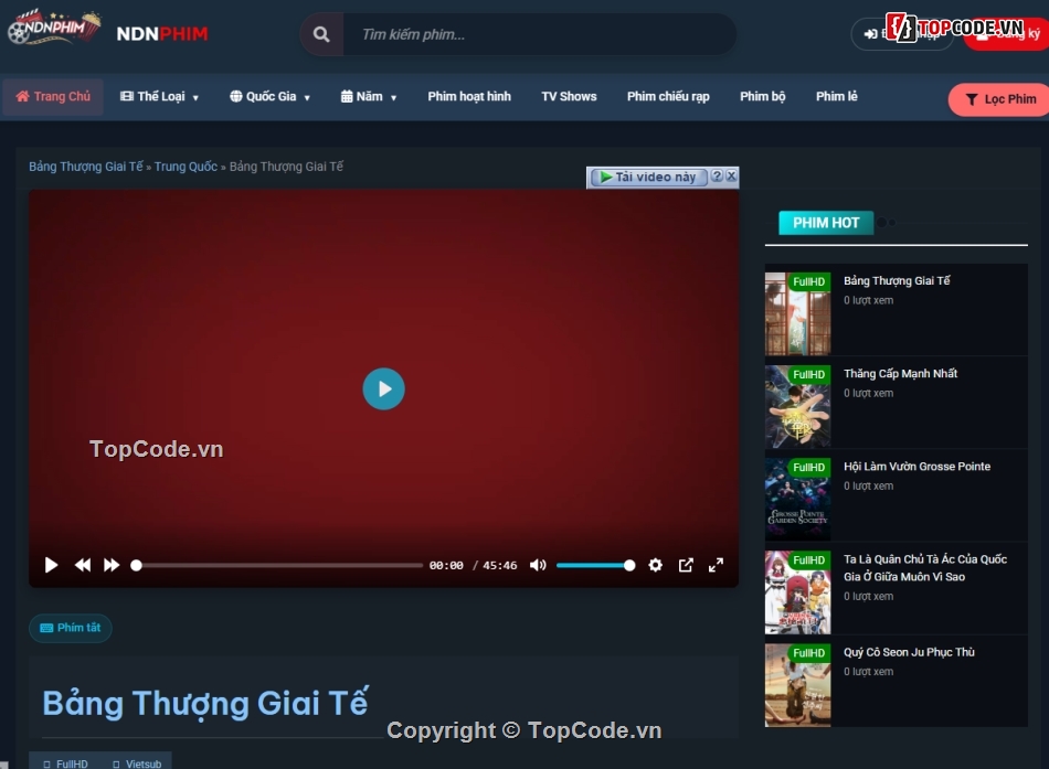 code web phim,code web xem phim,web phim
