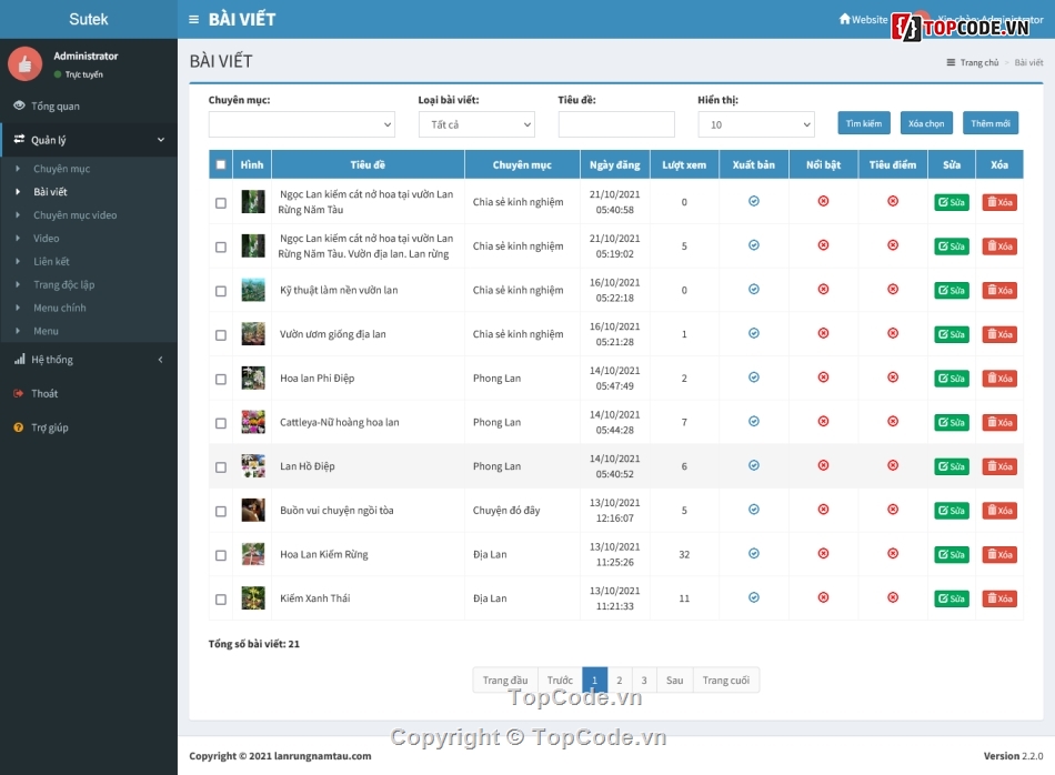 code web hoa lan,Code web hoa lan Codeigniter,Website giới thiệu hoa