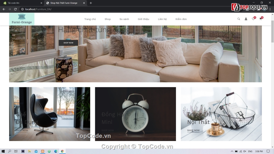 Website bán nội thất laravel,Code Website bán nội thất,Website bán nội thất,full code web nội thất
