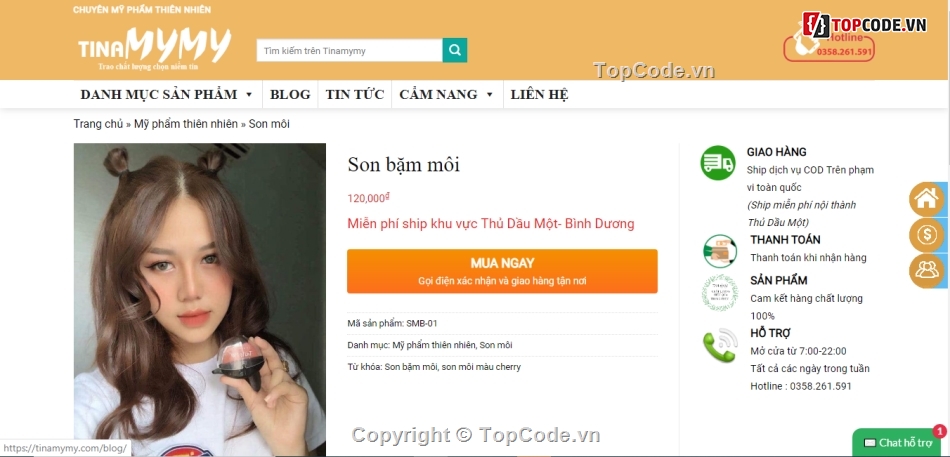 Code bán mỹ phẩm,code bán mỹ phẩm chất lượng,code bán hàng mỹ phẩm,website mỹ phẩm