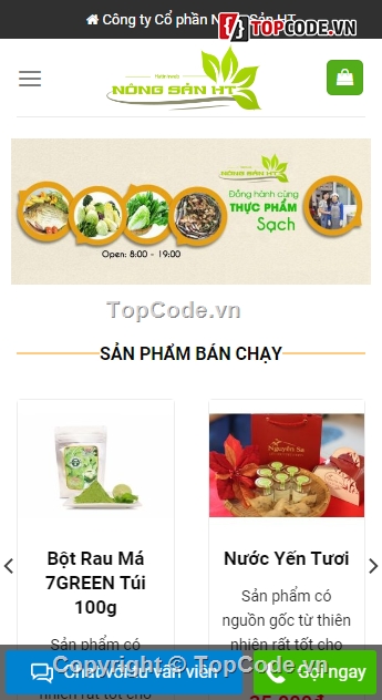 code website nông sản,code website bán hàng,code bán hàng chuẩn seo,website bán nông sản