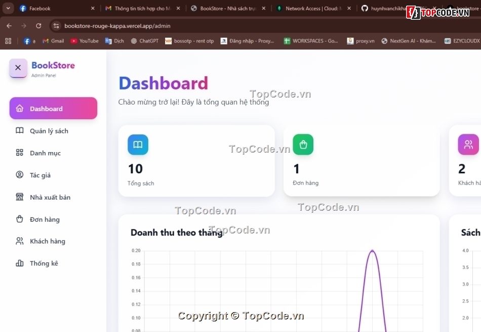 website bán hàng,nextjs,mongodb,đồ án,web bán sách