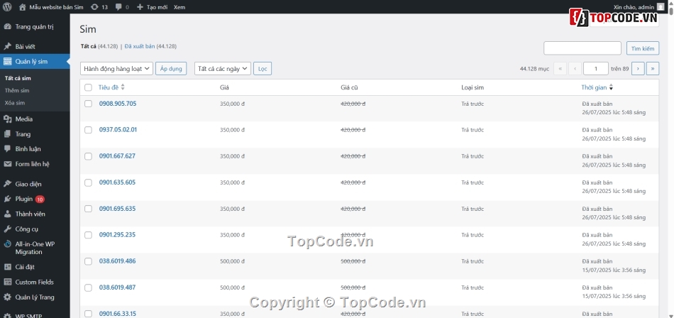 code web bán sim,code web bán sim số,website bán sim,theme wordpress,web bán sim,website wordpress