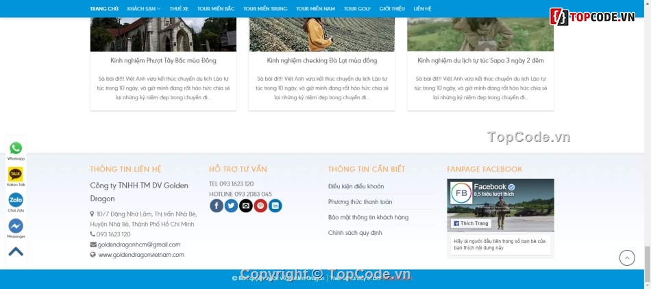 website công ty,web công ty du lịch,code web du lịch,web du lịch,website chuẩn SEO,code web công ty