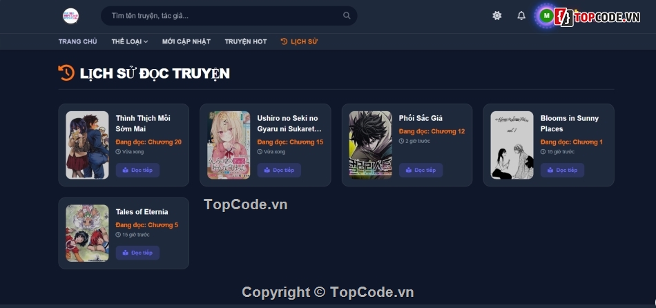 Code truyện,leak,auto