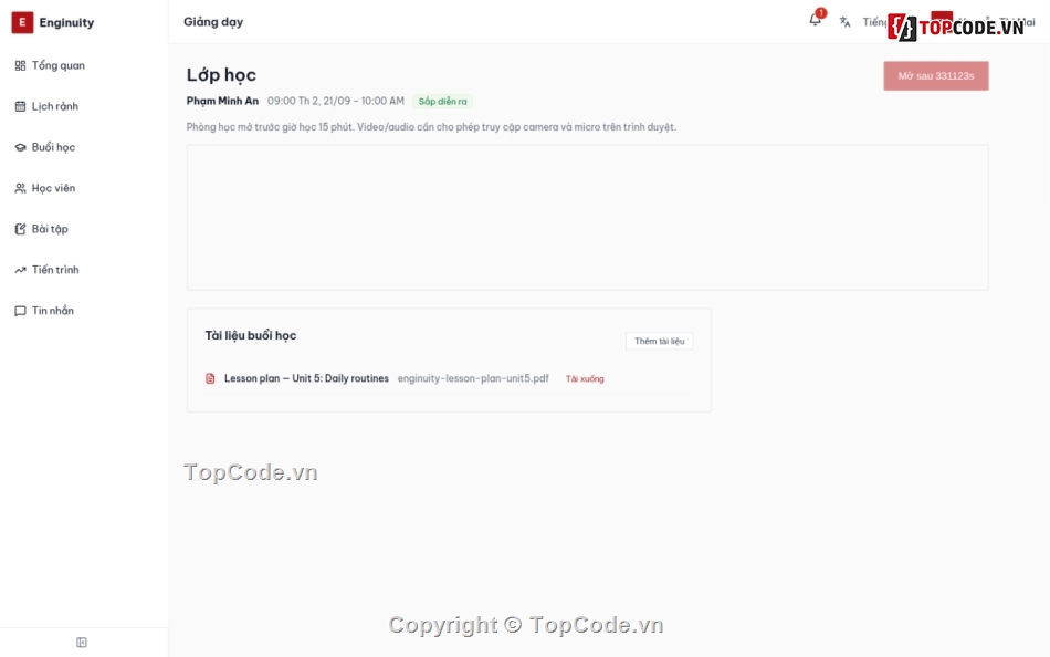 quản lý lớp học,code web,web quản lý