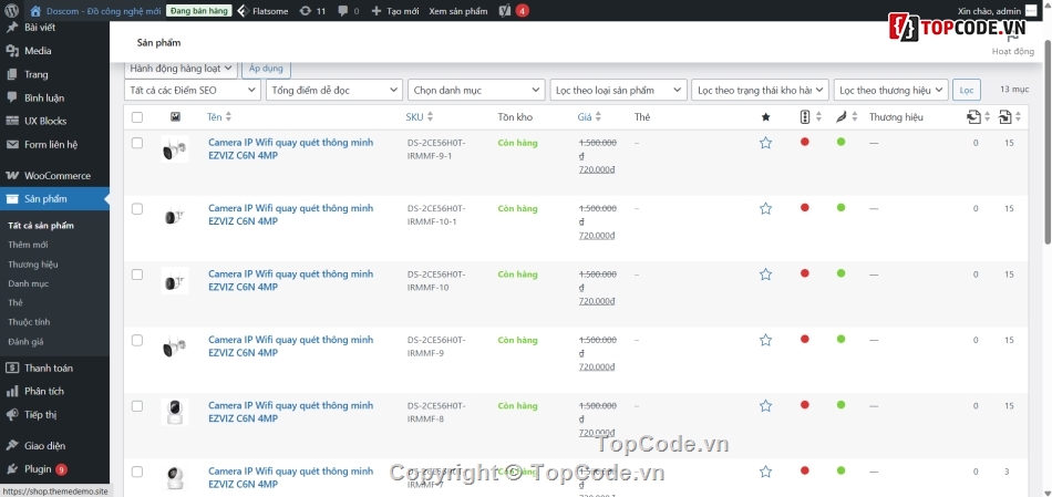 website bán camera,web bán điện thoại,web bán máy tính,web gia dụng,theme wordpress bán hàng,source code wordpress