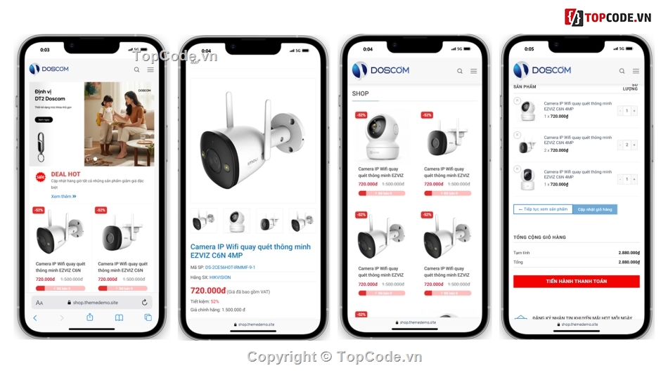 website bán camera,web bán điện thoại,web bán máy tính,web gia dụng,theme wordpress bán hàng,source code wordpress